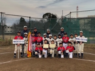 中央リーグ秋季大会　Bゾーン優勝！！